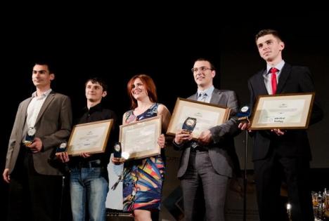 Doi tineri orădeni, printre marii câştigători la gala Studentul Anului 2011